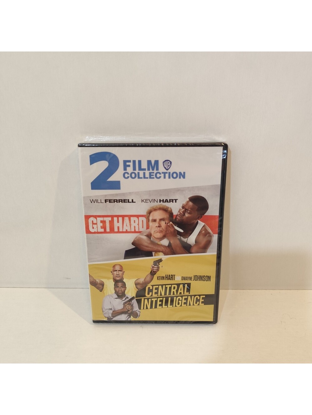2-Film Collection: Get Hard & Central Intelligence (DVD, 2020) - NEW SEALED